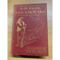 RARE* 1908 H DE BALZAC "LES CHOUANS" FRENCH FIC...