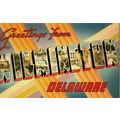 Greetings From Wilmington Delaware, USA, Del Ma...
