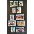 Nevis Stamps. 1986 Football World Cup SG 390 to...
