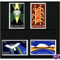 SOUTH AFRICA 1966 FIFTH ANNIV OF REPUBLIC SET 4...