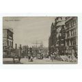 HIGHLY ANIMATED R.P. POSTCARD of HIGH STREET SH...