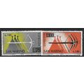 1965 Michel 843/844 - MNH (**)