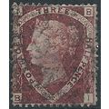 1870 SG52 1 1/2d Lake Red Plate 3 Check Letters...