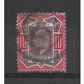 GB.SG254 10d Dull Purple and Carmine.Variety Un...