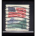 Used 2280a 25c U.S. Flag Very Fine CNS 5 PA6231