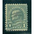 Used 581 1c Benjamin Franklin Average A16256