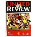 2001 programme Manchester United v. Leicester C...