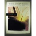 1989 GTE Sylvania Lighting Ad - We give you the power to open any darkness