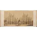 Milan Cathedral Vintage/Antique 3D Stereoview Card