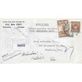 Canada REGISTERED War Combo 1942 Winnipeg MAN A...