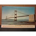 THE SEVERN BRIDGE used postcard .. 1972 pm =