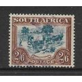 SOUTH AFRICA 1930 2s.6d GREEN & BROWN OX-WAGON ...