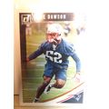 2018 Panini Donruss DUKE DAWSON (Patriots) Rook...