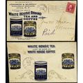 White House Tea & Coffee Double Sided Advertisi...