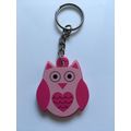 KEY RING - PINK OWL