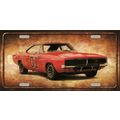 Dukes of Hazzard General Lee Car Metal License ...
