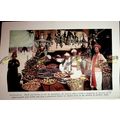 Fruits in Afghan Market, Afghanistan, Book Illu...