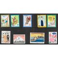 JAPAN STAMPS MIX ART CULTURE THEATRE VIEW BUILD...