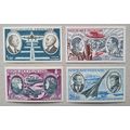 FRANCE: 1970 Air Pioneer Aviators : SG1890/1893...