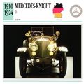 Collectors Club card. Classic Cars. Mercedes-Kn...