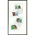 China Horned Ruminants Wild Animals 4v 1991 CTO...
