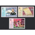 BAT Royal Silver Jubilee 3v 1977 MNH SG#83-85