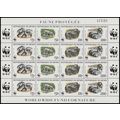 Benin WWF Pythons Sheetlet of 4 sets 1999 MNH S...