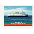 Washington State Ferries MV CHELAN Postcard by ...