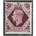1947 SG474a 11d Plum Mounted Mint . .. .