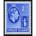 British Virgin Islands KGVI 1938 2½d Ultramarin...