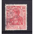 GERMANY 1905 SG 85 10pf CARMINE FINE USED