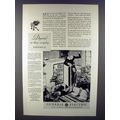 1931 General Electric Refrigerator Ad - Depend On