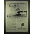 1963 Bell 47J-2 Helicopter Ad - Your Own Timetable