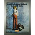 1980 Levi's Youthwear Girls Jeans Ad - A Girl's Figure