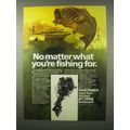 1980 Mercury MerCruiser Stern Drive Ad - Fishing For