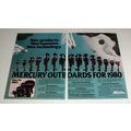 1980 Mercury Outboard Motor Ad - New Features!