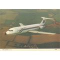 Air Uk BAC 1 11 Aircraft Postcard (A21127)