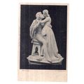 THE KISS, by A. Tantardint .unused antique post...