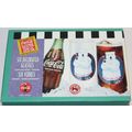 Six 1997 Coca-Cola Indiana Glass Attitude Bear ...