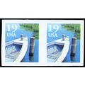 2529, Mint NH 19¢ Imperforate Pair (Printers Wa...