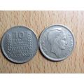 France Republic 1948 10 Francs Coin