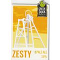 UNUSED PUMP CLIP FRONT - GREEN DUCK BEER CO - Z...