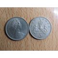 GB 1968 Elizebeth II Decimal 5p Coin