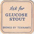 BEER MAT - TENNENTS BREWERY (SHEFFIELD) - GLUCO...