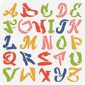 BENECREAT Graffiti Letters Stencil 12X12", Stre...
