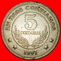 Ⰶ GERMANY (1997-2000): NICARAGUA ★ 5 CORDOBAS 1...