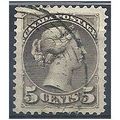 Canada 1889.SG106 5c Brownish-Grey Fine Used.