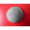 1973 NORWAY ONE KRONE FREE POST. AAF