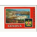 Italy GENOVA Harbour Postcard by Cali (GEN 343)