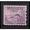 752 3c Washington's Hdqs Fine MNH Z1639